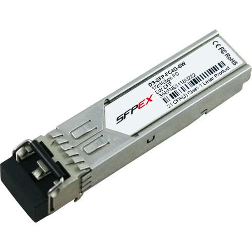 LOT OF 4 Genuine Cisco DS-SFP-FC4G-SW SFP GBIC Fibre Channel Transceiver
